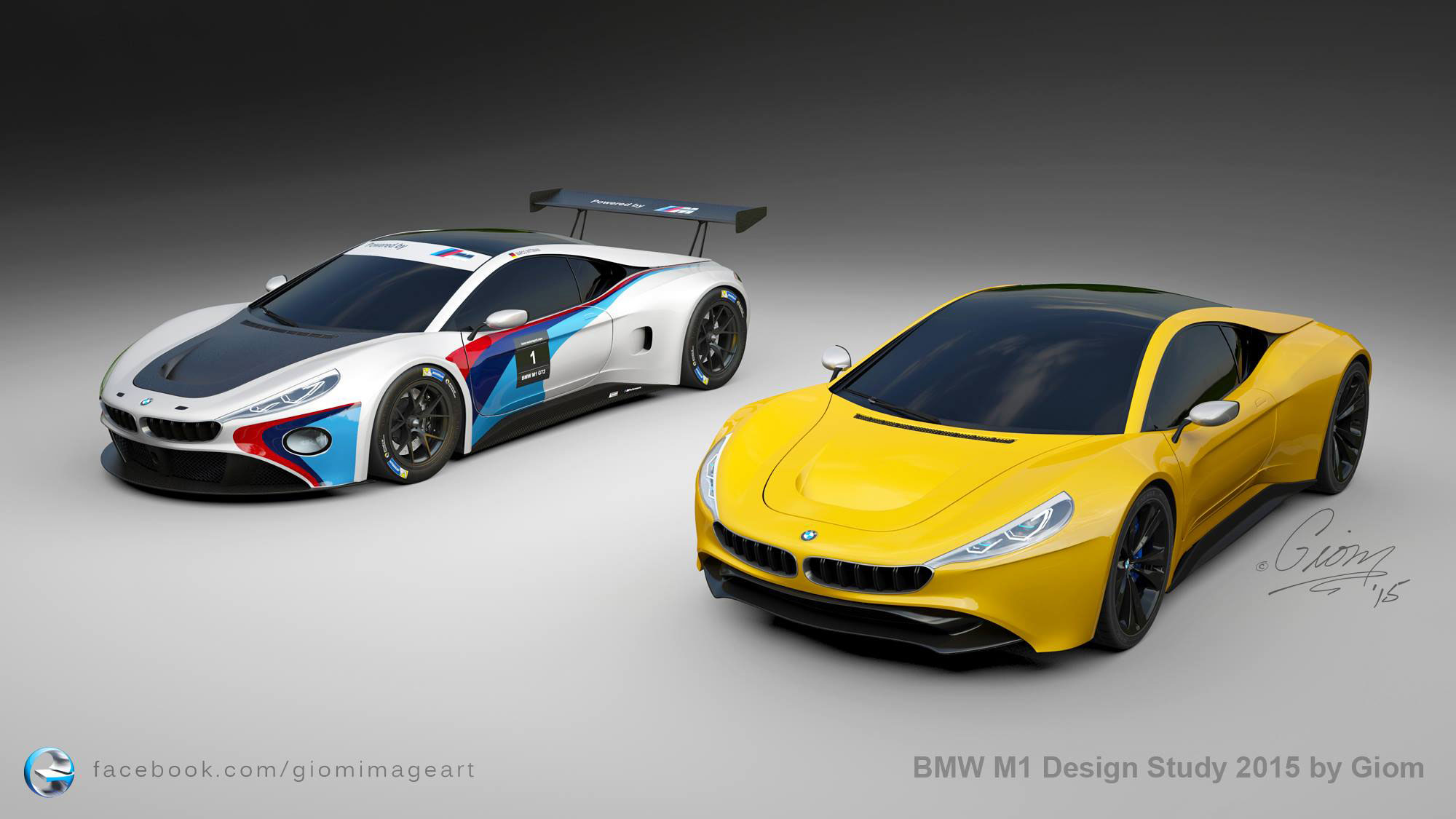 BMW M1 Concept Giom Image Arts 2015