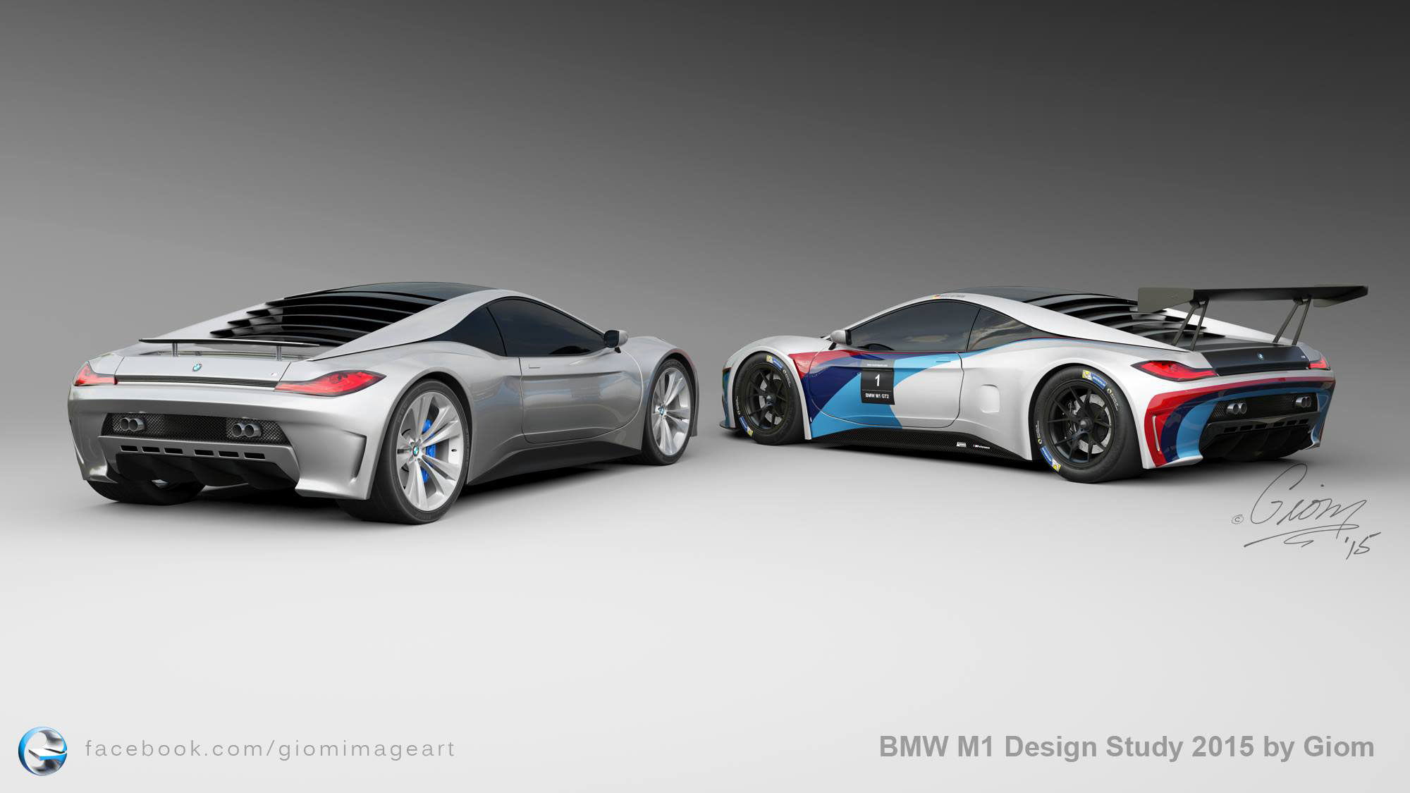 BMW M1 Concept Giom Image Arts 2015