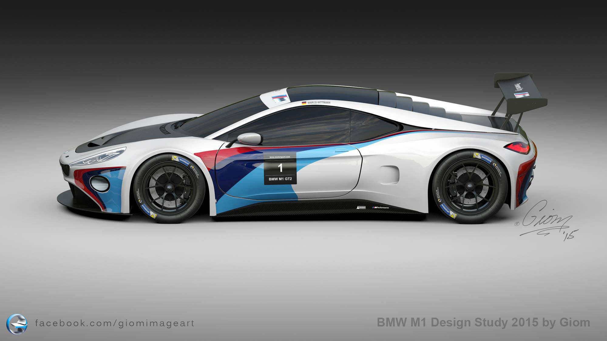 BMW M1 Concept Giom Image Arts 2015