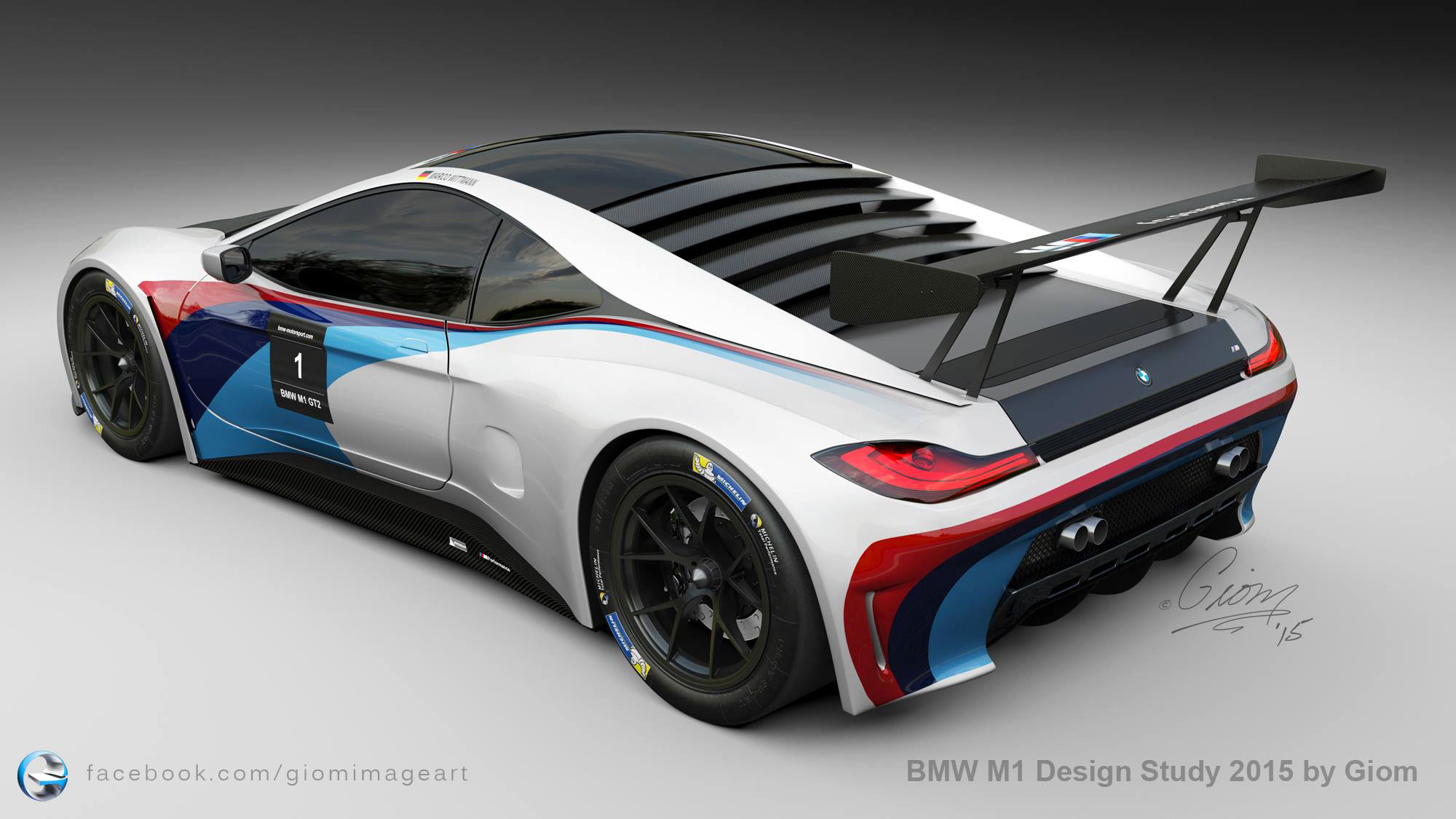 BMW M1 Concept Giom Image Arts 2015