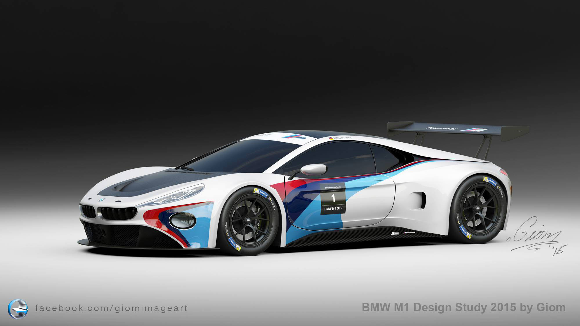 BMW M1 Concept Giom Image Arts 2015