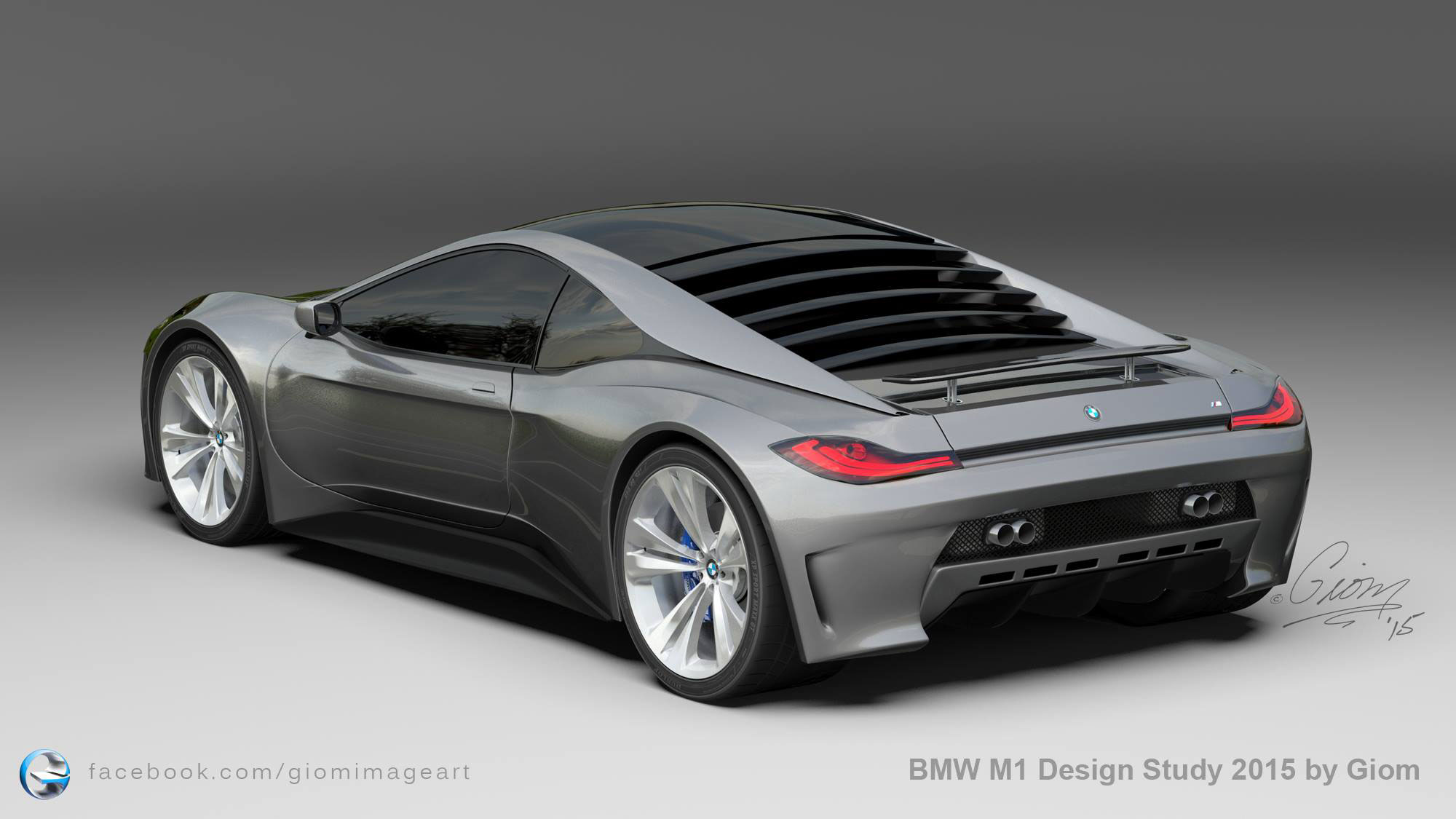 BMW M1 Concept Giom Image Arts 2015