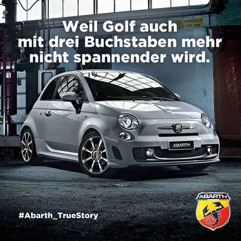 Vergleichende Werbung von Fiat 2015