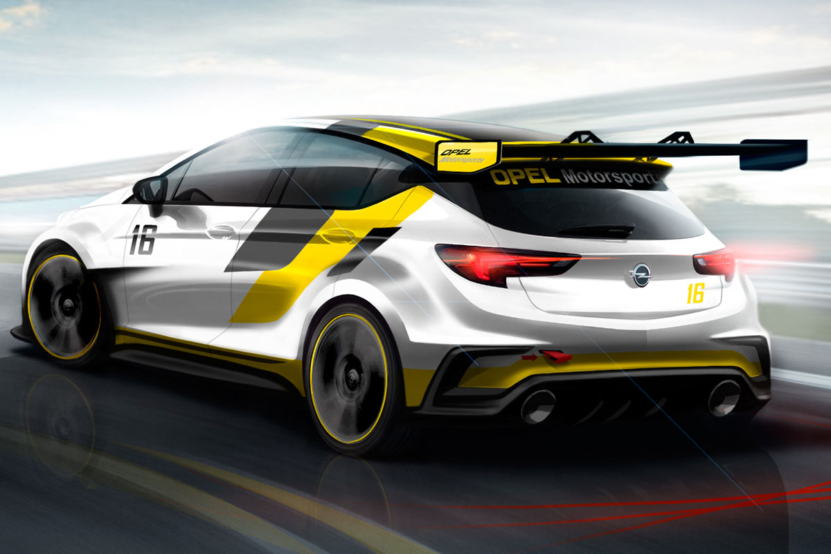 Opel Astra TCR 2015