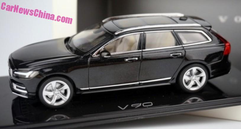 Volvo V90 2017 als Modellauto