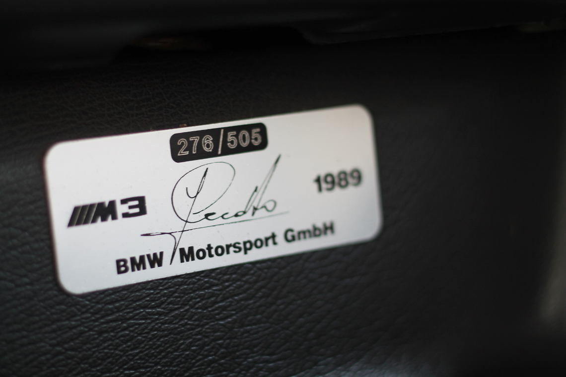 1989 BMW M3 'Cecotto'