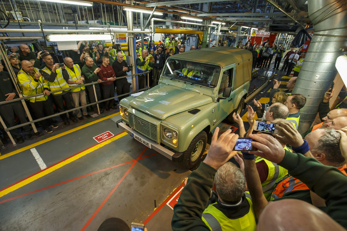 Land Rover Defender: Fertigung 2016 eingestellt