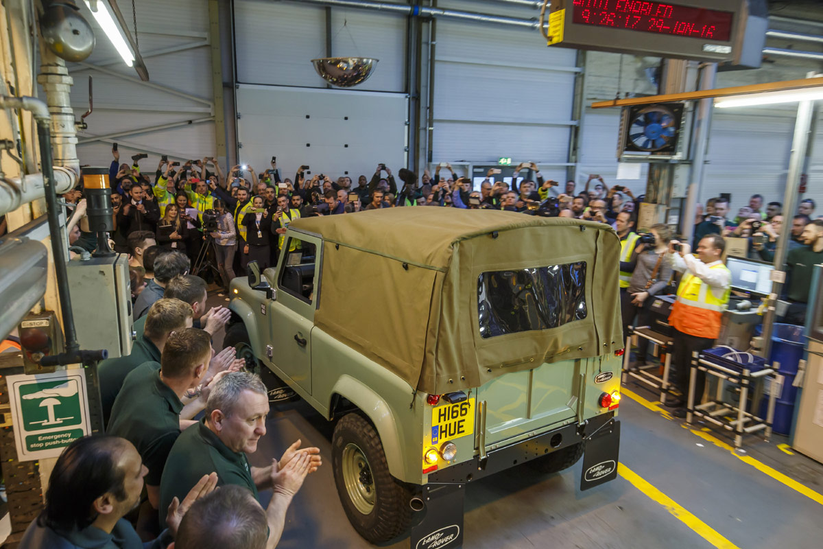 Land Rover Defender: Fertigung 2016 eingestellt