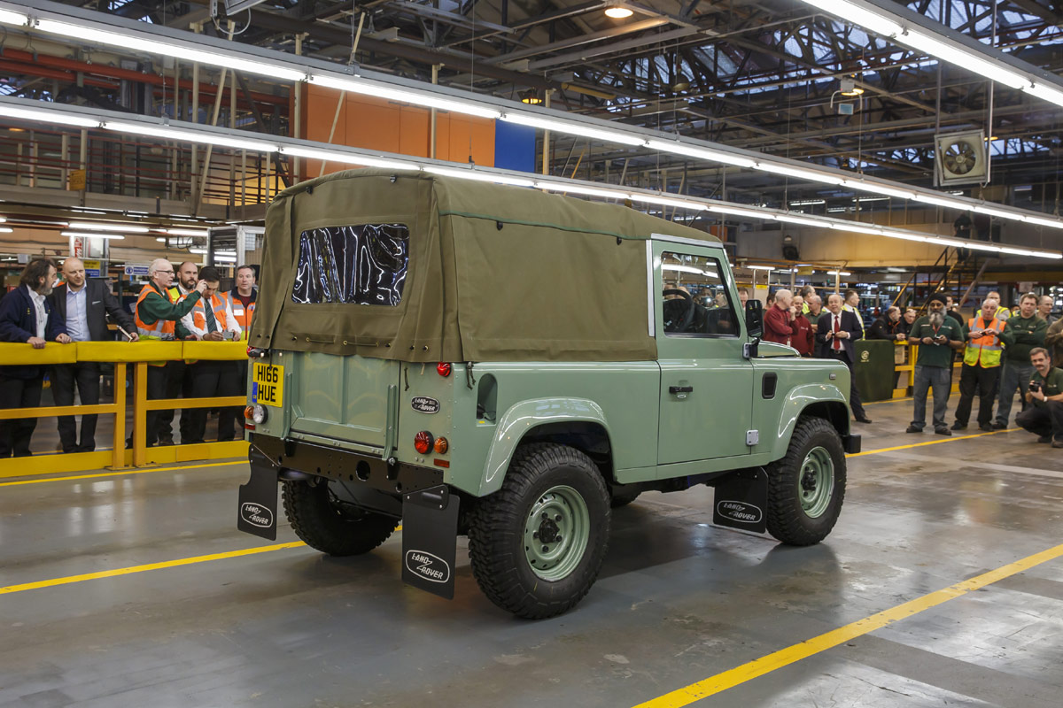 Land Rover Defender: Fertigung 2016 eingestellt