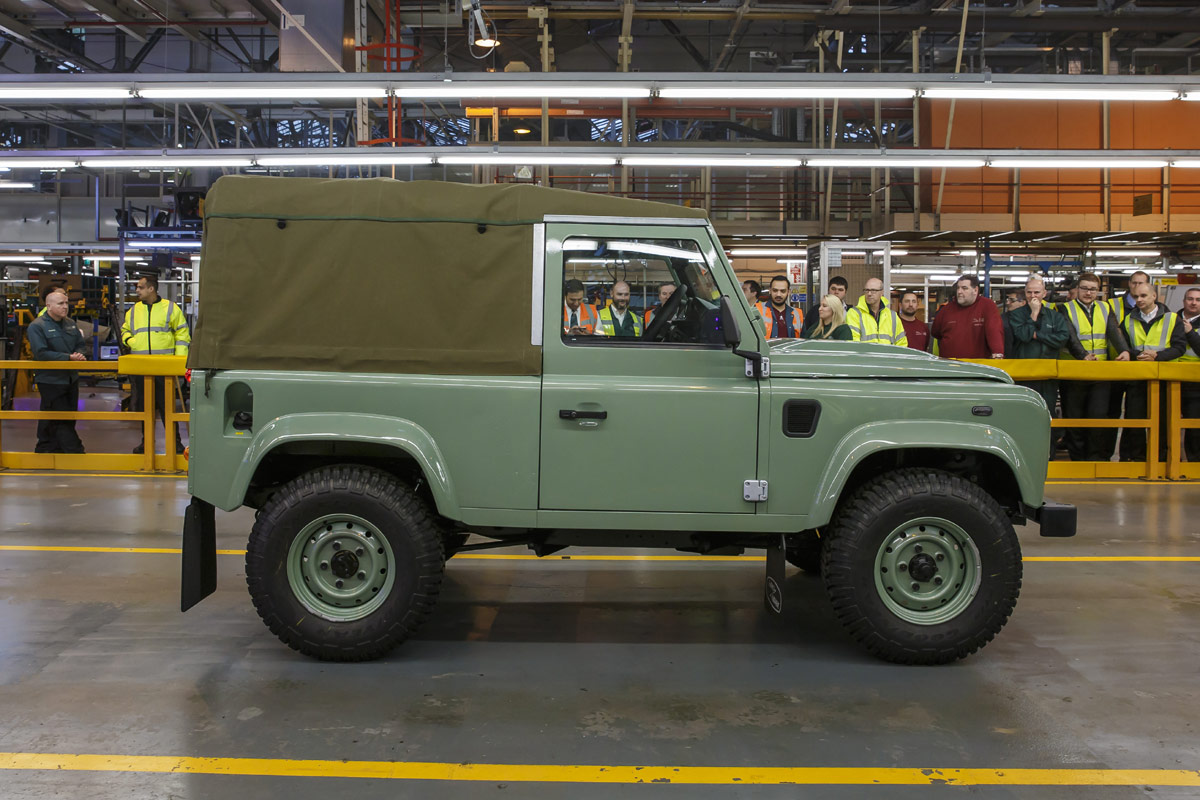 Land Rover Defender: Fertigung 2016 eingestellt