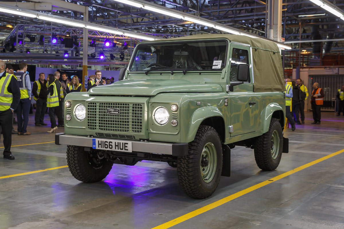 Land Rover Defender: Fertigung 2016 eingestellt