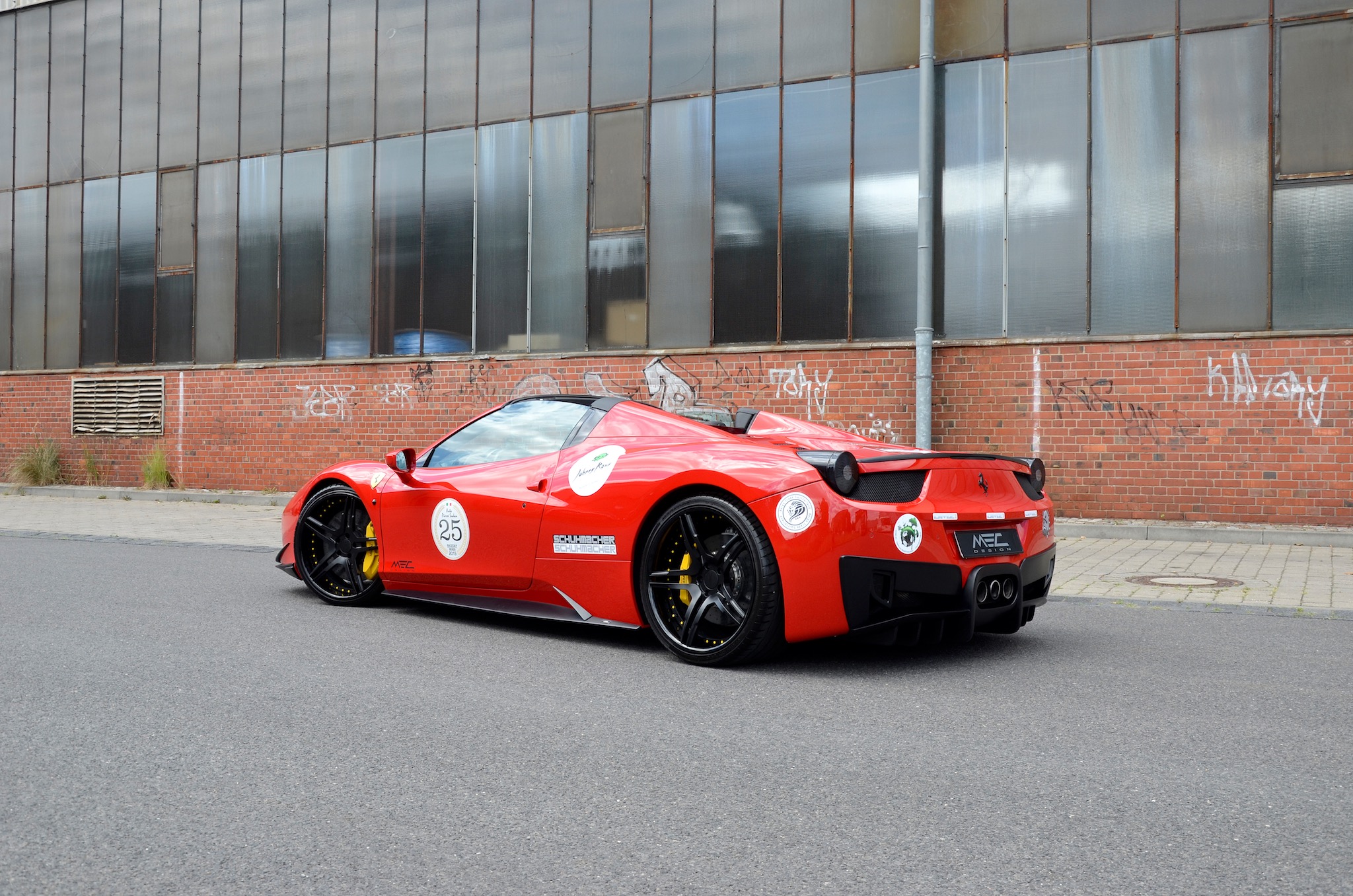 Ferrari 458 Spider MEC Design