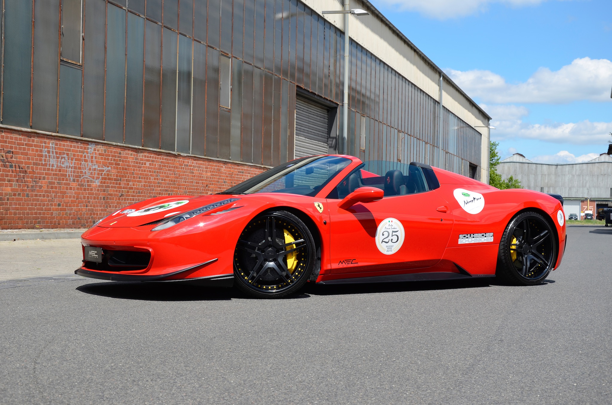 Ferrari 458 Spider MEC Design