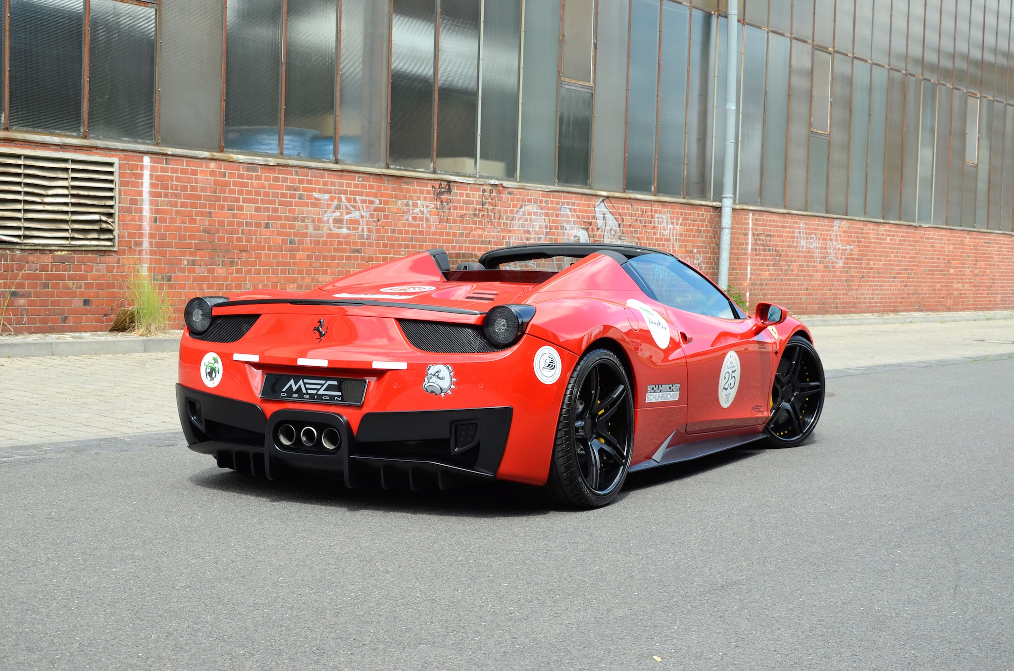 Ferrari 458 Spider MEC Design